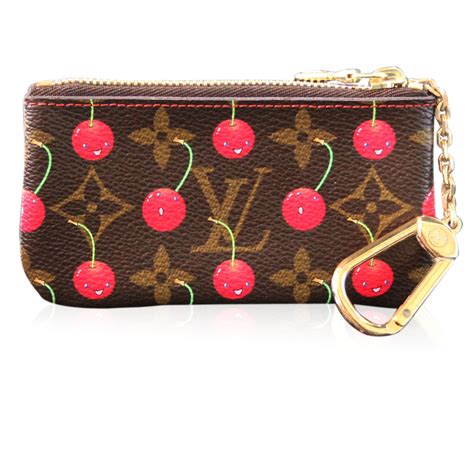 louis vuitton cherries keychain